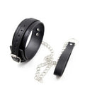 Læder BDSM Collar — produktbillede