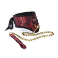 Flannel BDSM Collar & Leash — product image