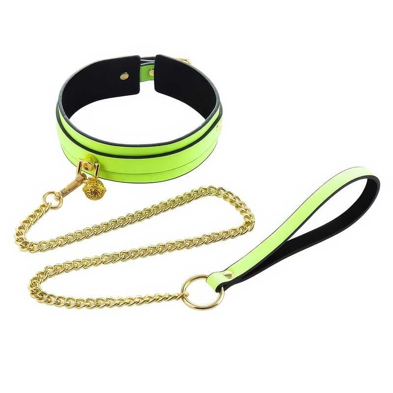Glow- in- the- dark BDSM Collar - produktbillede