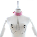 Pinzas para pezones con collar — imagen del producto