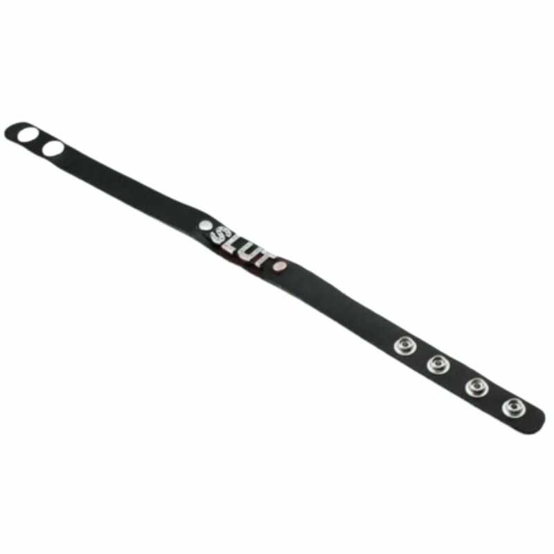 Choker Slut BDSM Collar — product view 3