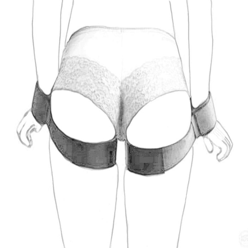 Wrist & Thigh Bondage Restraints — product view 2