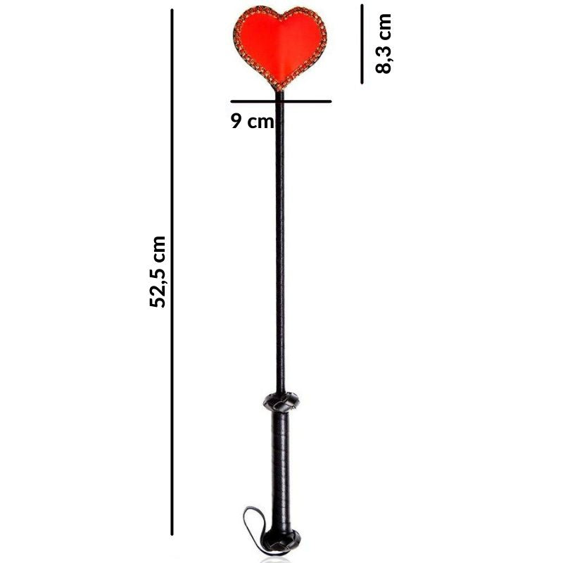 Heart Riding Crop — product view 3