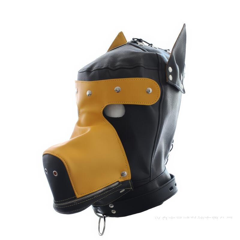 Læderhund BDSM Mask — produktvisning 2