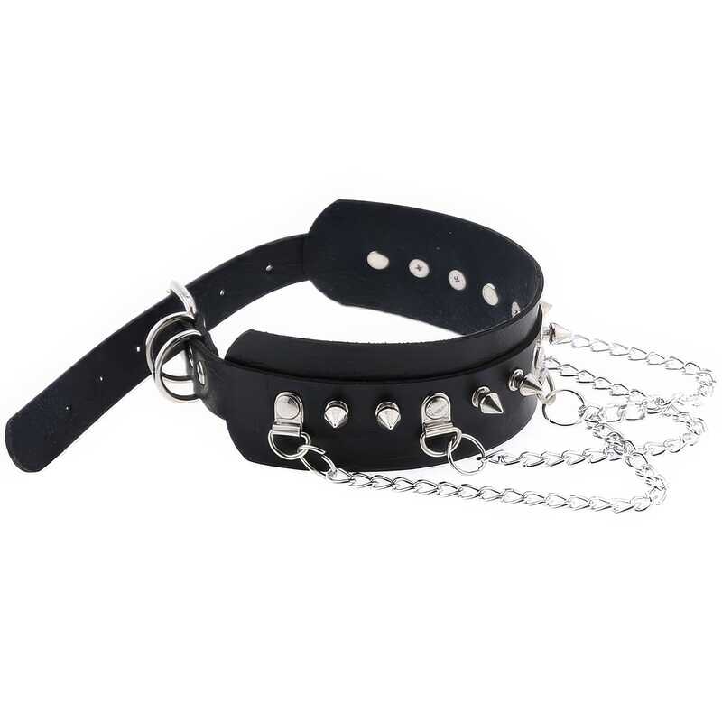 Gothic Chain BDSM Collar — product view 5
