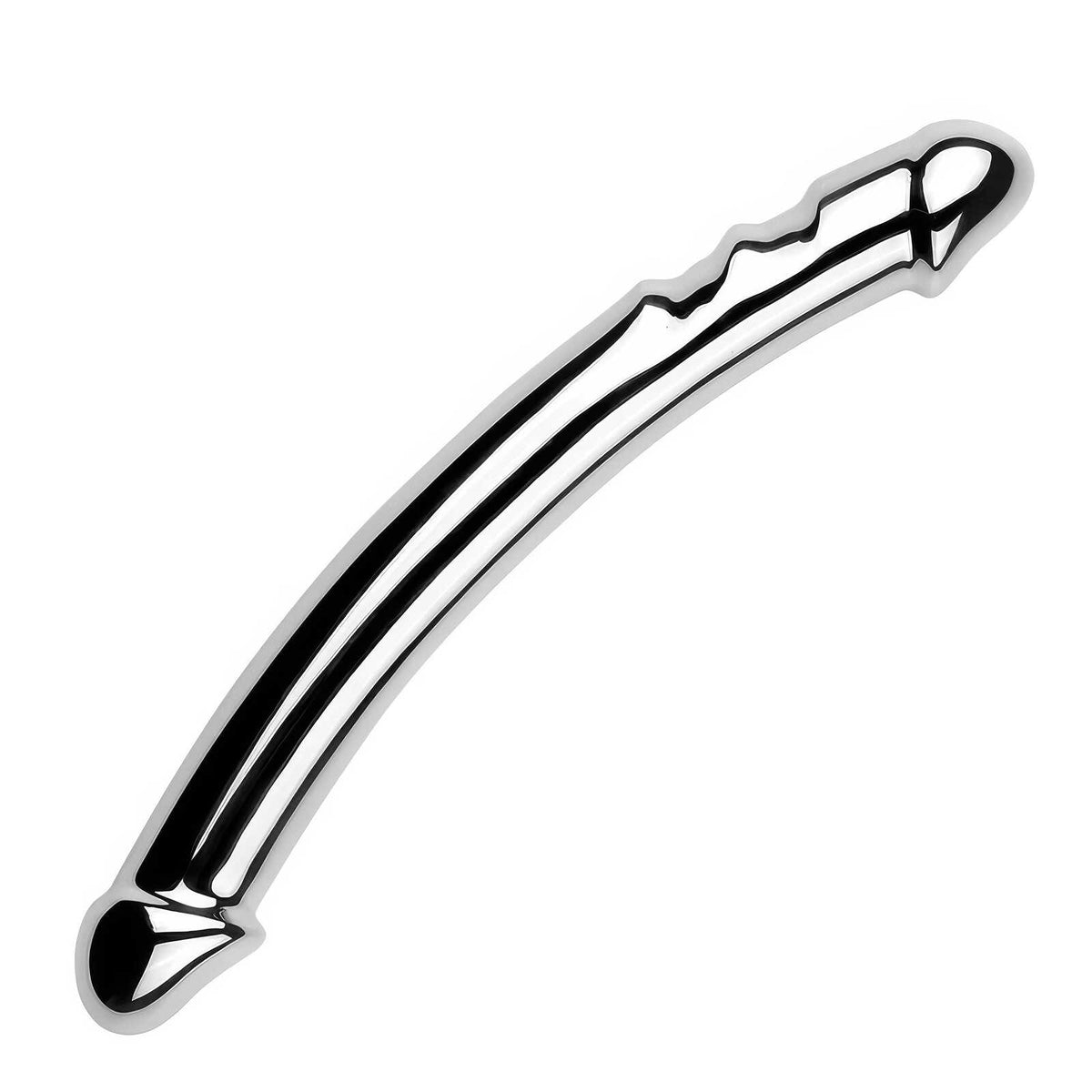 Double-Ended Metal Dildo — product view 2