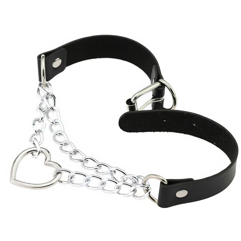 Heart Chain BDSM Collar ... tuotenäkymä 5