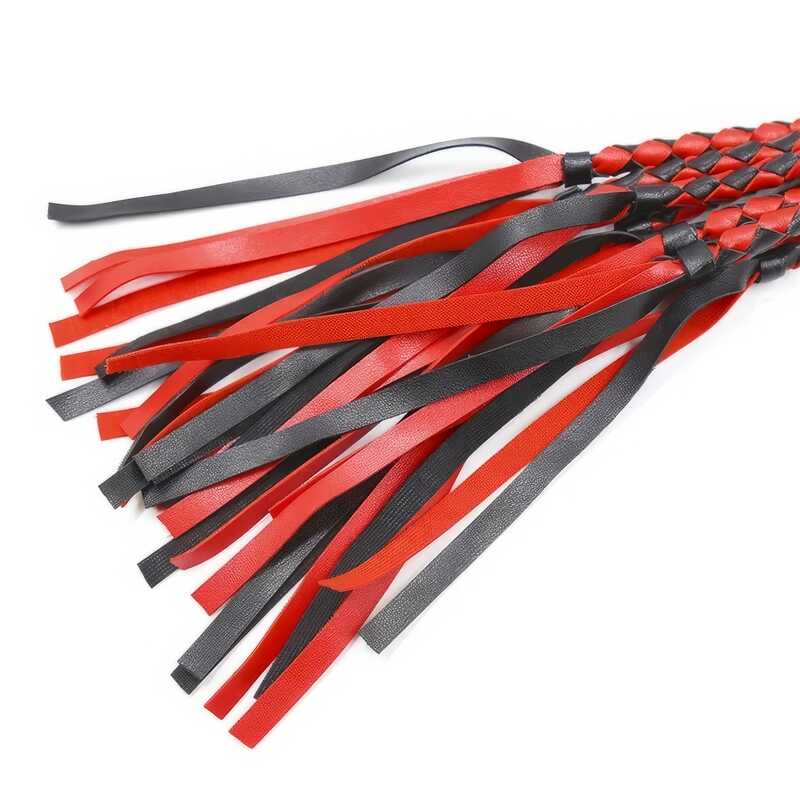 Braided BDSM Whip — product view 3