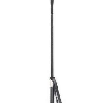 Black Heart BDSM Riding Crop — product image