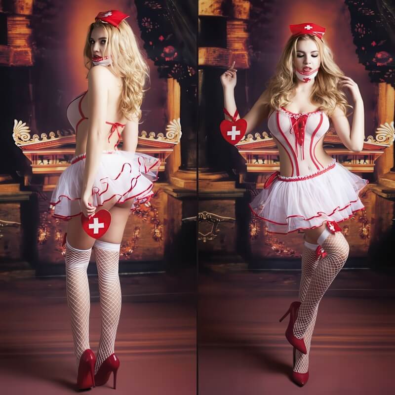Sexy Nurse Roleplay Costume — product view 2