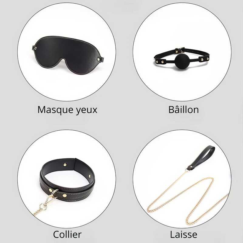Premium Black BDSM Kit — product view 2