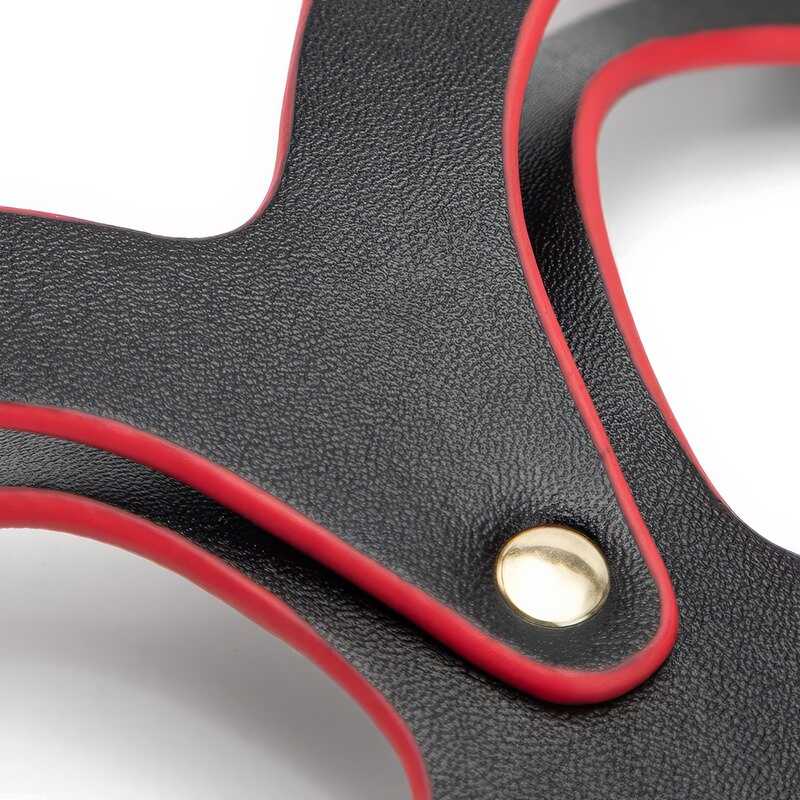 Luxury Black BDSM Mask — product view 2