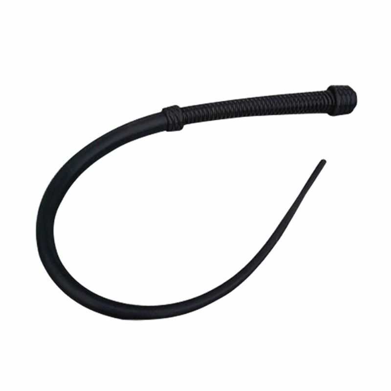 Rubber Black BDSM Whip — product image