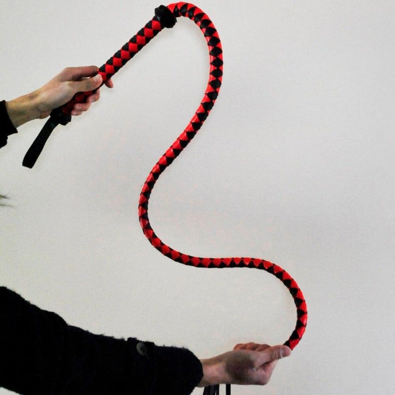 Dominant 140 cm BDSM Whip - produktvisning 8