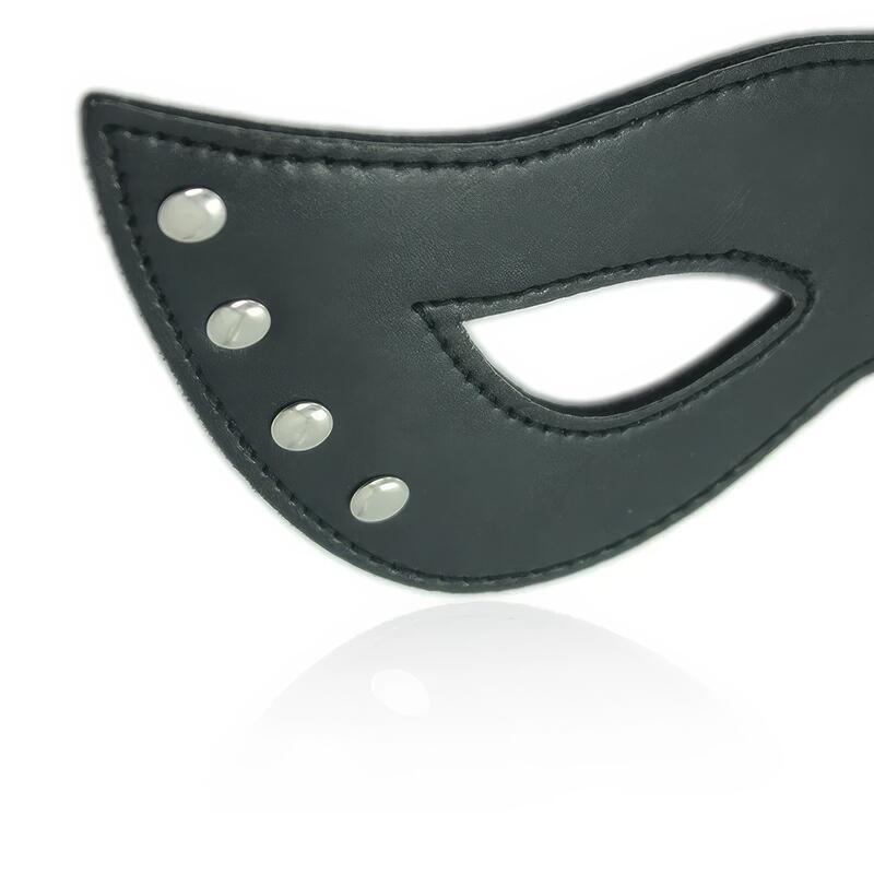 Sexy Leather BDSM Mask — product view 4