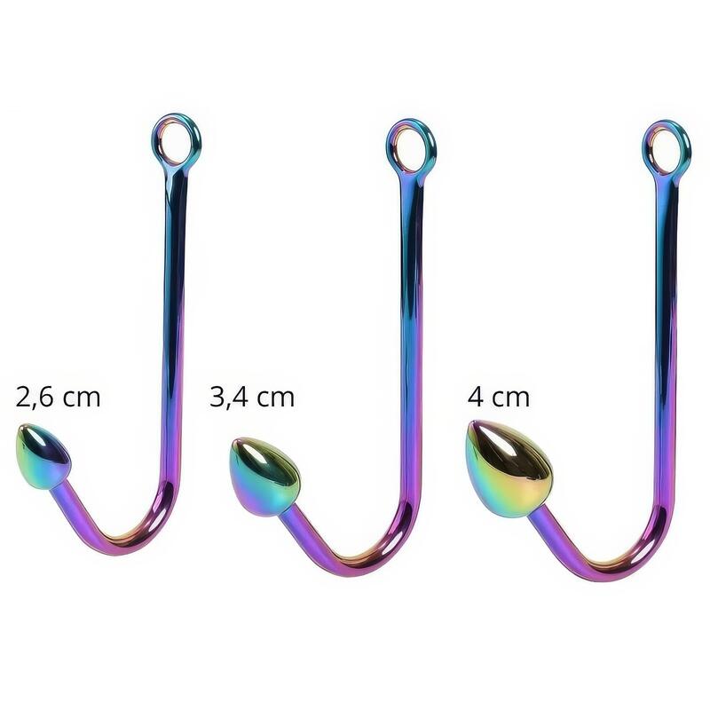 Multicolor Anal Hook — product view 3