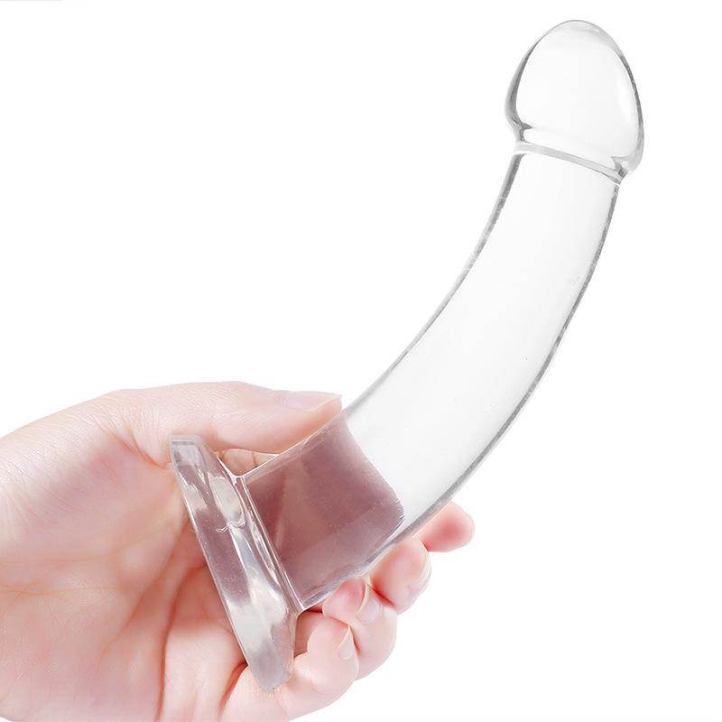 Clear Strap-On Dildo — product view 3