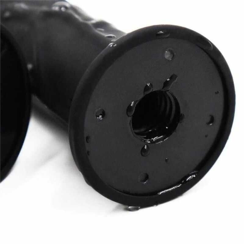 Dildo strap-on realista negro — vista 5 del producto
