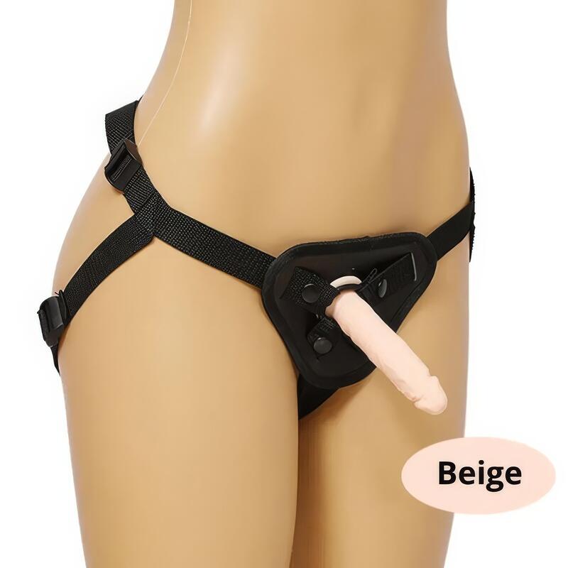 Realistic Silicone Strap-On Dildo — product view 7