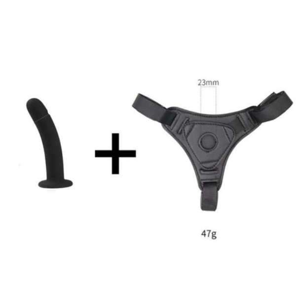 Silicone Strap-On Dildo — product image