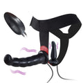 Vibrating Strap-On Dildo — product image