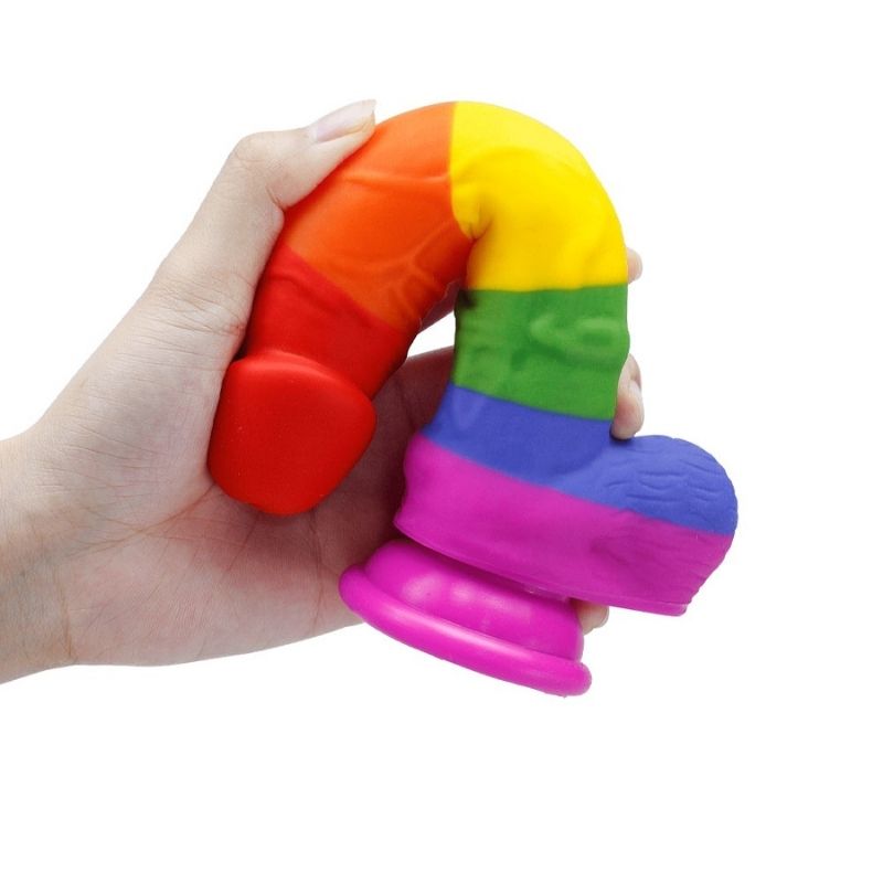 Rainbow Dildo — product view 2