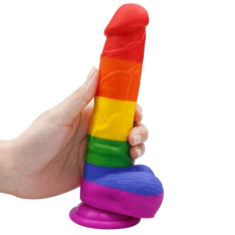 Rainbow Dildo — product view 3