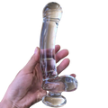 Dildo realista de cristal — imagen del producto