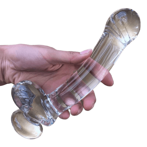 Realistic Glass Dildo — product view 2