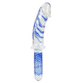 Set de dildo y plug anal de cristal — imagen del producto