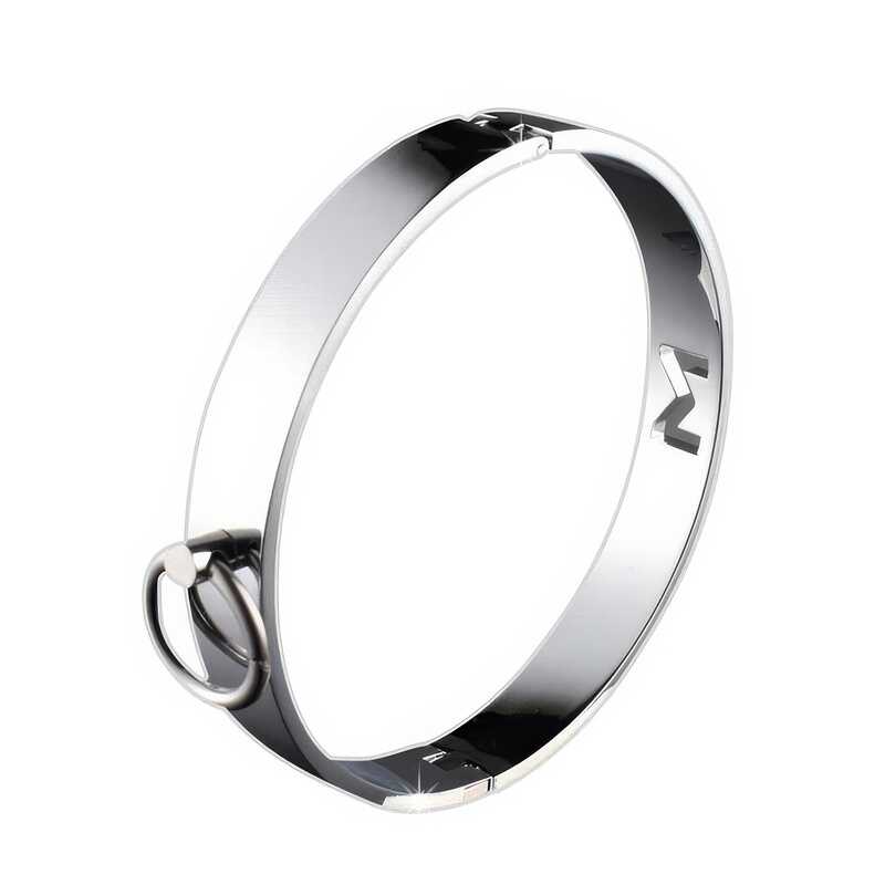 Metalli BDSM Collar & Leash ... tuotenäkymä 3