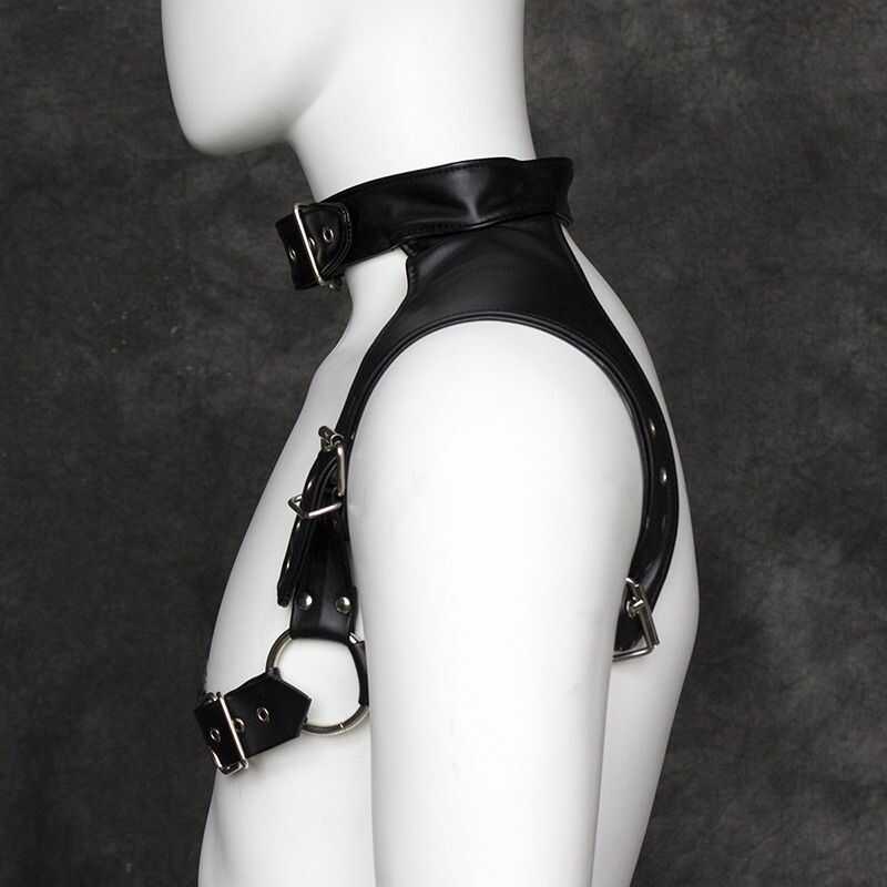 Men's Chest Harness and Collar — product view 4