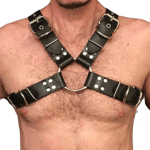 Cross Fetish Harness for Men — product image