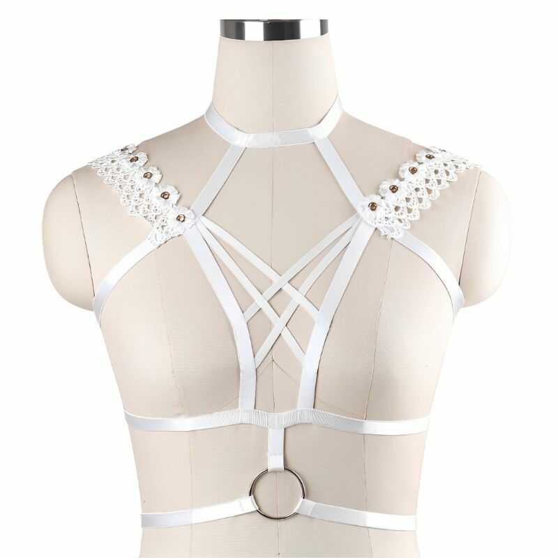 Sexy Floral Body Harness — product view 4