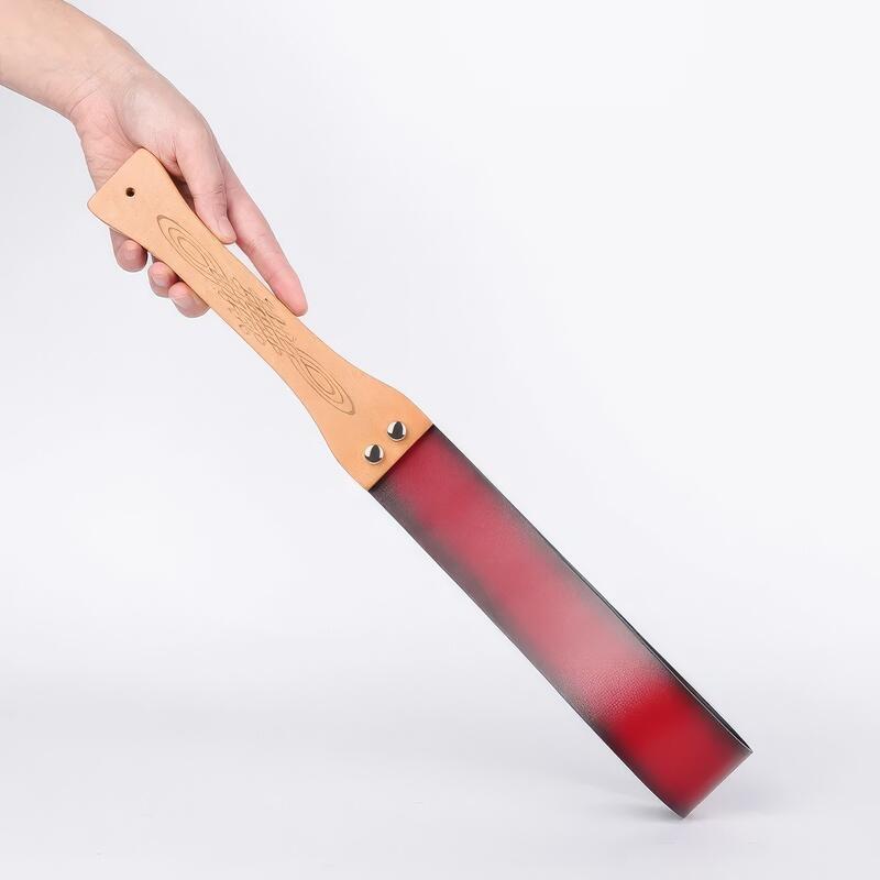 Leather Ombre Spanking Paddle — product view 4