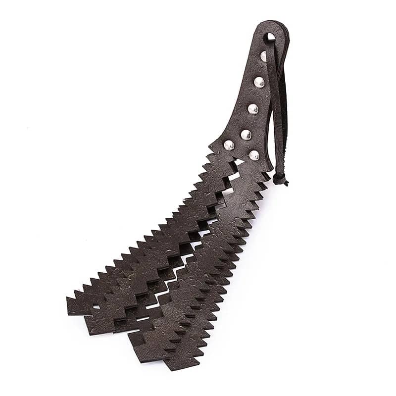 Læder BDSM Whip — produktvisning 9