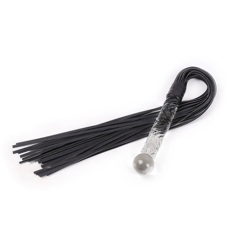 Flogger ze szklanym dildo — widok produktu 3