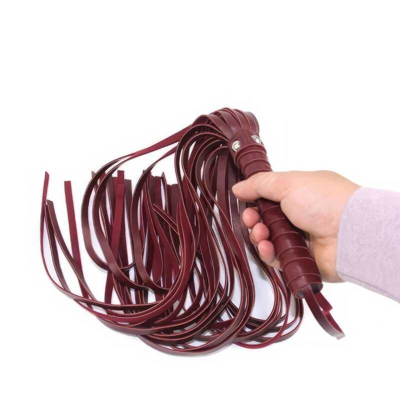 Burgundy Flogger — product view 3