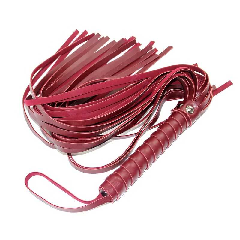 Burgundy Flogger — product view 2