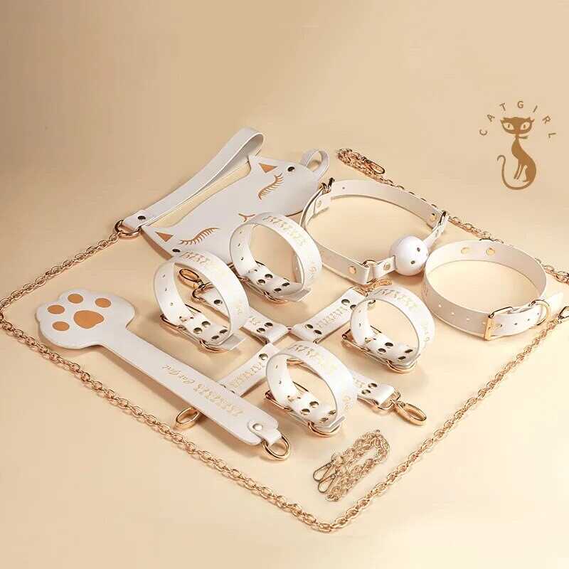 Coffret Bondage Roleplay Chat Ivoire — image du produit
