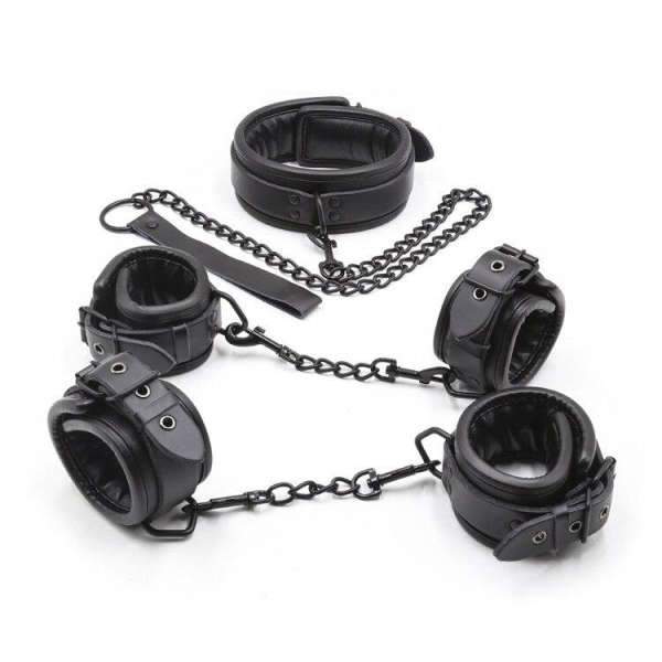 Rindsleder Bondage-Set — Produktbild