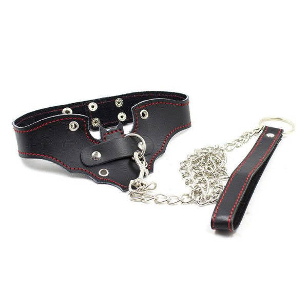 Designer BDSM Collar & Leash - produktbillede