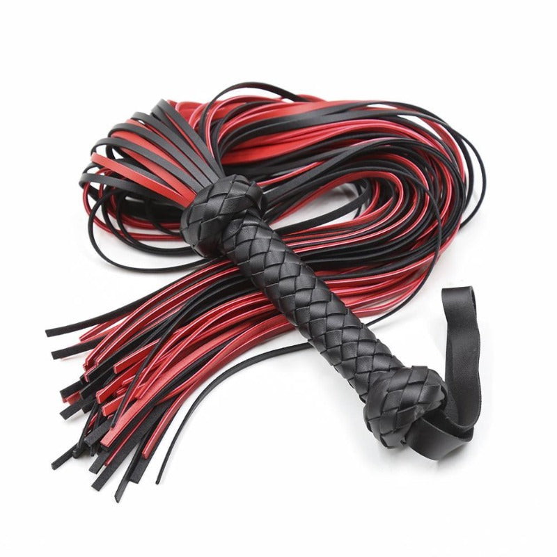 Martinet BDSM en Similicuir Tressé — vue du produit 4