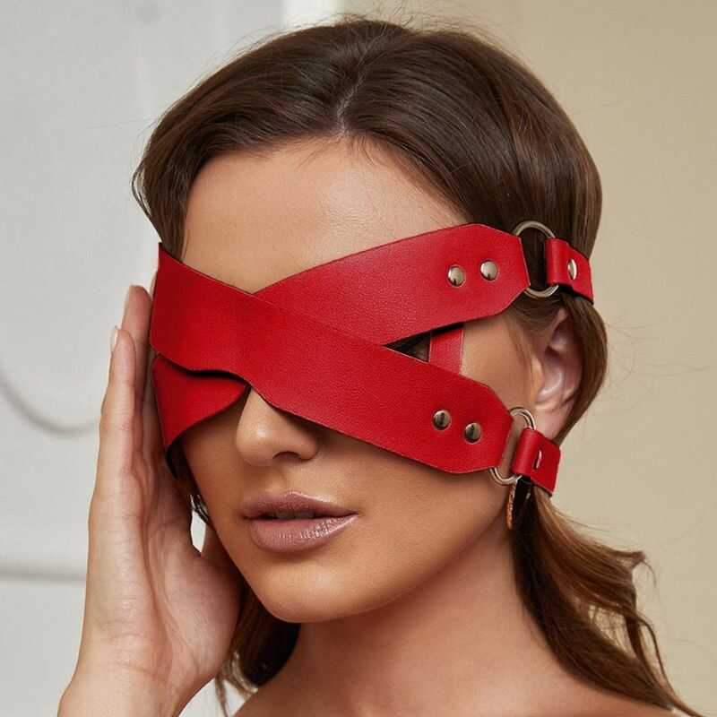 Læder Blindfold Mask — produktvisning 8