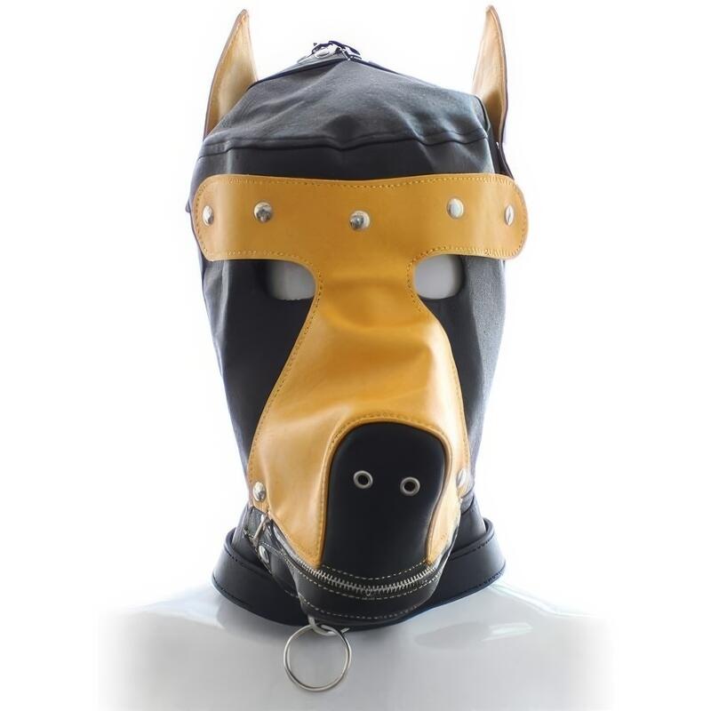 Læderhund BDSM Mask — produktbillede