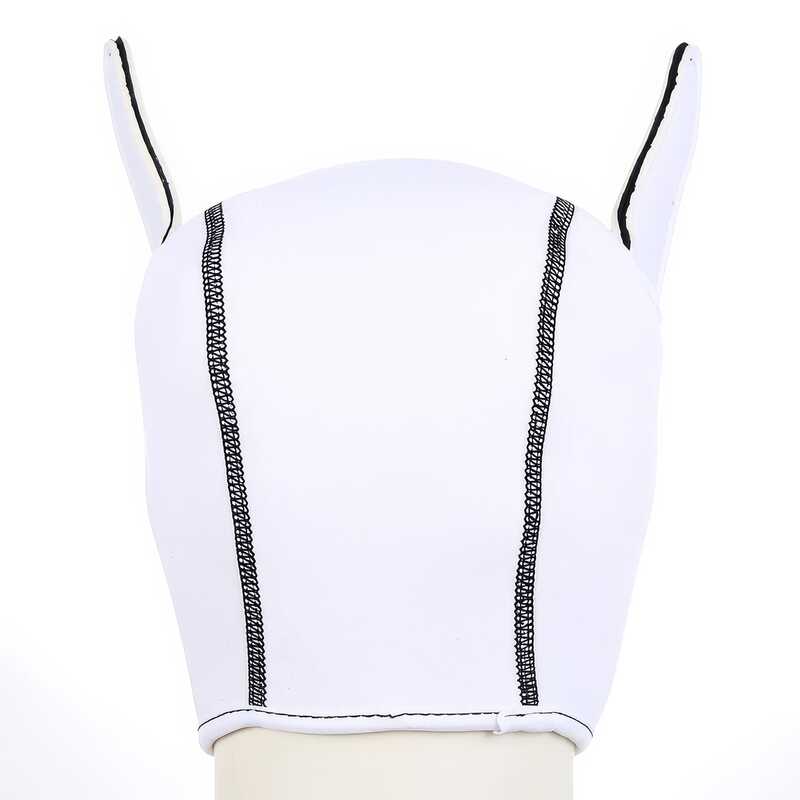 White Dog BDSM Mask — product view 5