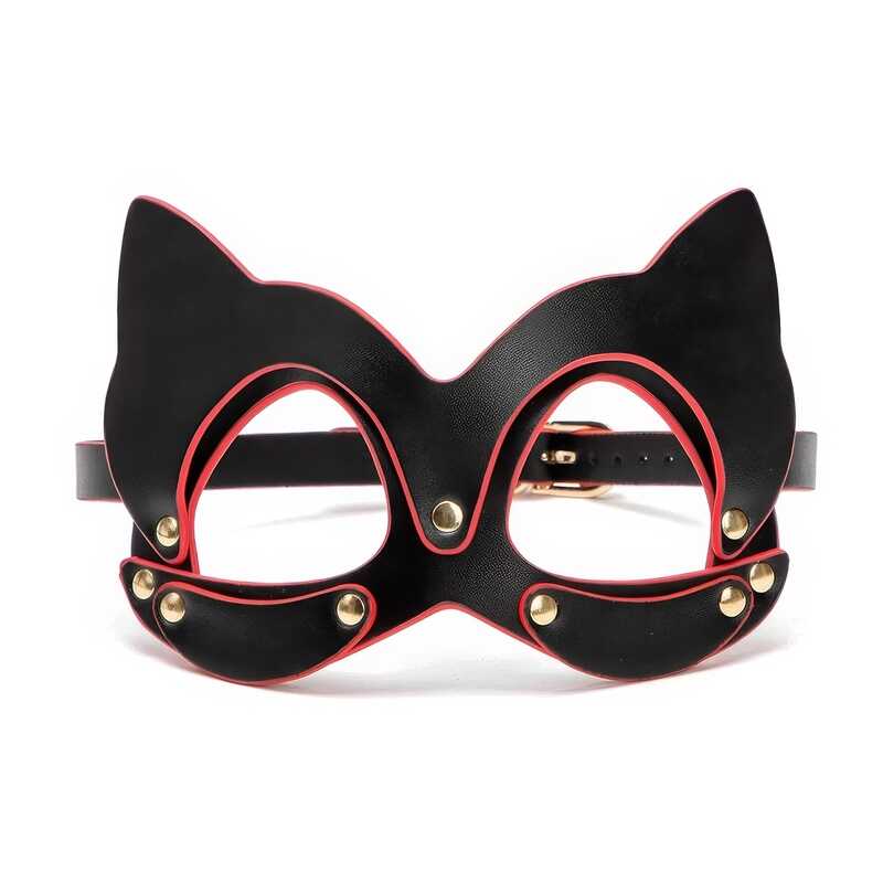Luxury Black BDSM Mask — product image