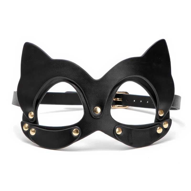 Luxury Black BDSM Mask — product view 6