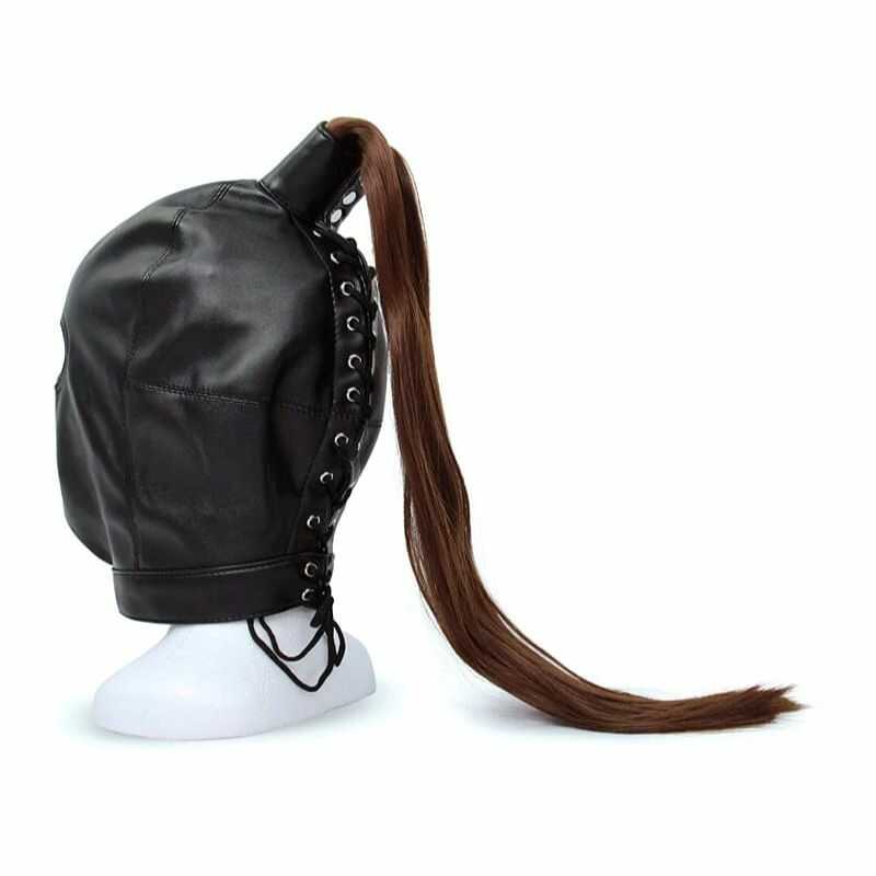 BDSM Ponytail Mask — product view 3