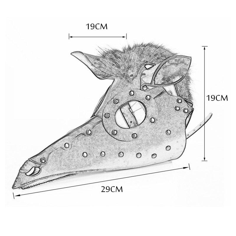 BDSM Horse Mask — product view 6